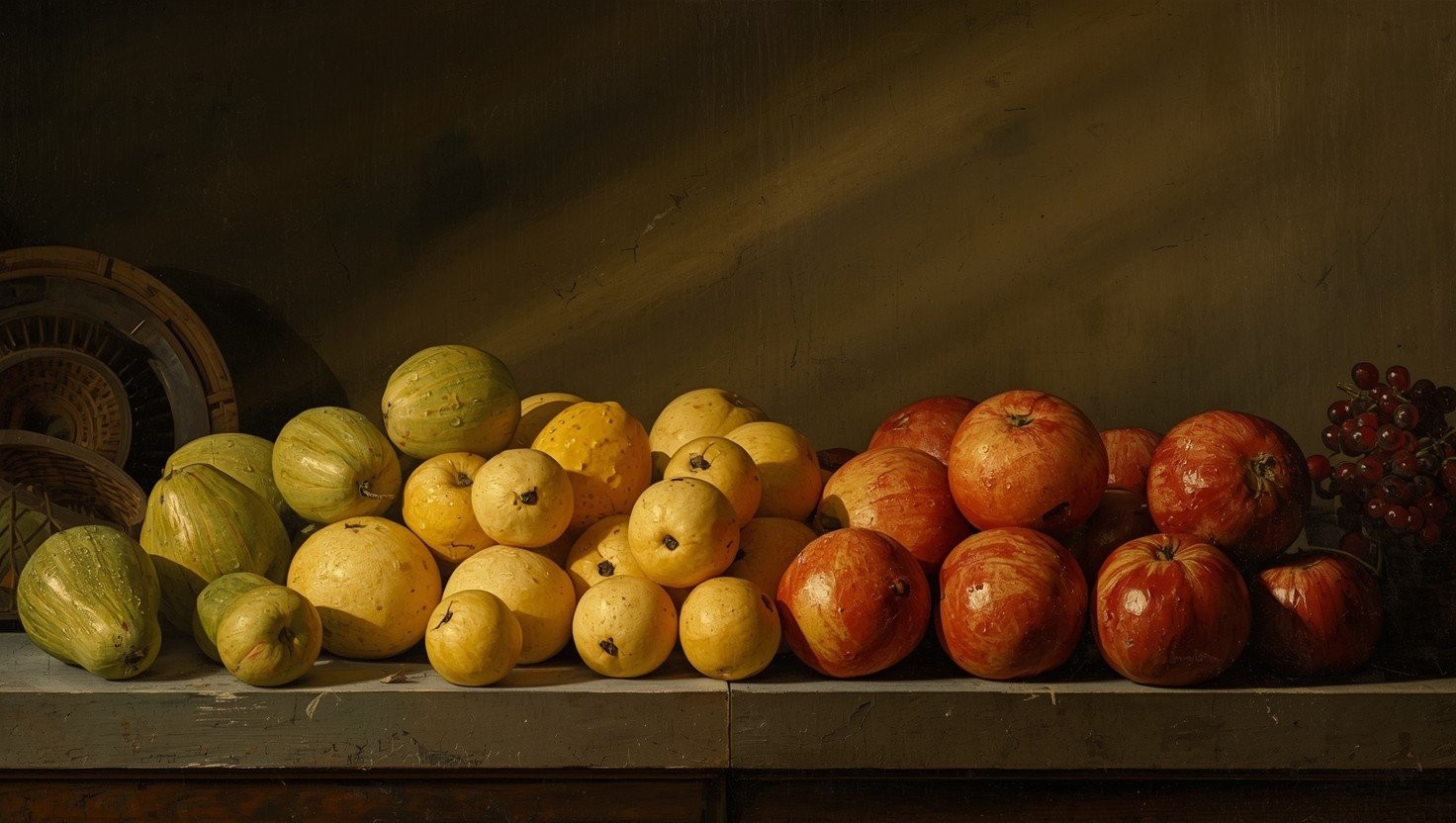 Olejomaľba - zátišie